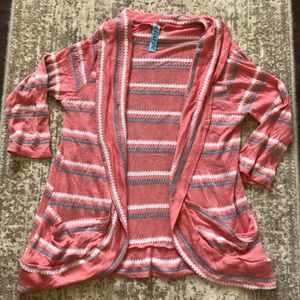 Francesca’s Pink Cardigan/Sweater